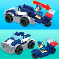 Outlet Mega Chase Auto Di Pattuglia, Playset Da Costruzione, 3+ Anni Costruzioni Bambini