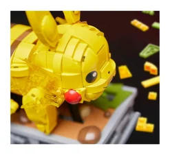 New Mega Pokemon Kinetic Pikachu, Set Da Costruzione Da 1095 Pezzi, Personaggio Meccanizzato Con Percorso Roccioso Animato, Da Collezione, 12+ Anni, Hgc23 Set Costruzioni