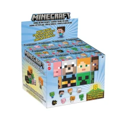 Discount Mini Action Figure Testa Mob, Assortimento Personaggi Del Videogioco Dal Design Pixelato Con Teste Giganti, Tutti Da Collezionare, Giocattolo Per Bambini, 6+ Anni, Hdv64 Action Figures