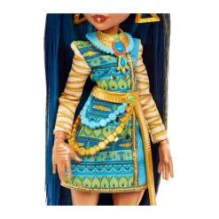 Sale Cleo De Nile, Bambola Snodata Alla Moda, Dai Capelli Con Ciocche Blu, Con Accessori E Cagnolino, Giocattolo Per Bambini, 4+ Anni, Hhk54 Fashion Dolls
