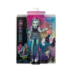 Best Frankie, Bambola Snodata Alla Moda, Dai Capelli Con Ciocche Blu E Nere, Con Accessori E Cucciolo, Giocattolo Per Bambini, 4+ Anni, Hhk53 Fashion Dolls