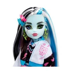 Best Frankie, Bambola Snodata Alla Moda, Dai Capelli Con Ciocche Blu E Nere, Con Accessori E Cucciolo, Giocattolo Per Bambini, 4+ Anni, Hhk53 Fashion Dolls