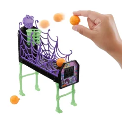 New Playset Salone Degli Studenti Con Mobili, Accessori A Tema, 2 Animali Domestici E Distributore Automatico Funzionante Fashion Dolls