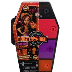 Clearance Segreti Da Brivido Neon Frights Toralei Stripe, Playset Con Bambola, Abiti E Armadietto Per I Look Fashion Dolls