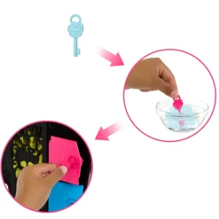 New Segreti Da Brivido Neon Frights Frankie Stein, Playset Con Bambola, Abiti E Armadietto Per I Look Fashion Dolls