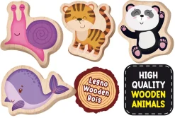 Hot Montessori Baby Legno Puzzle Animals Puzzle In Legno