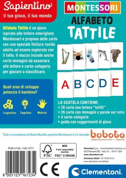Best Montessori Carte Alfabeto Tattile Primi Apprendimenti