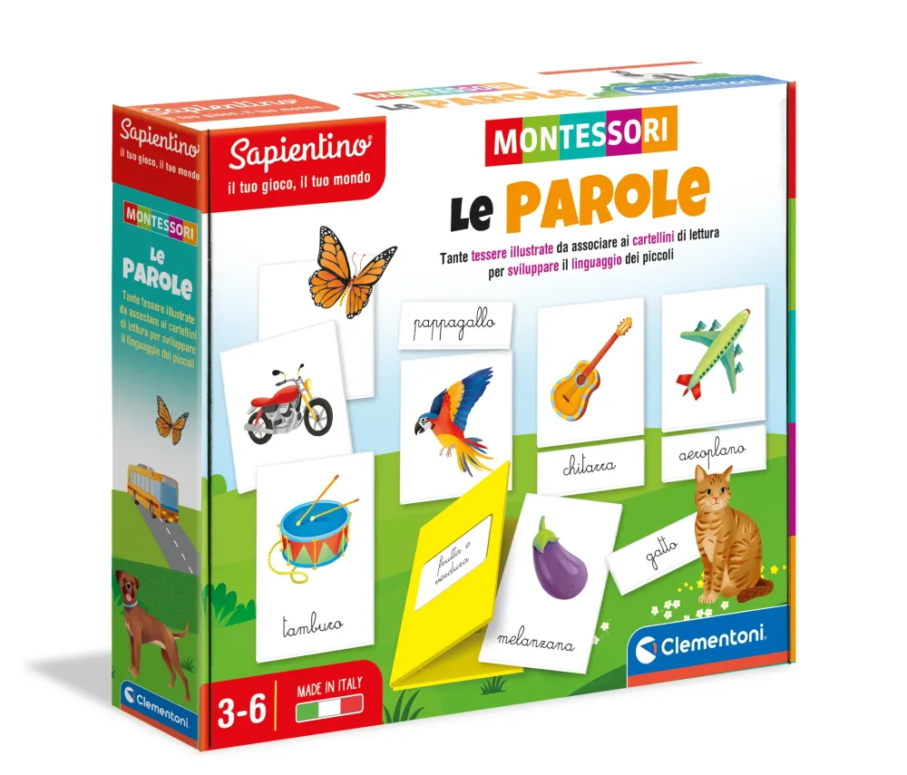 Outlet Montessori Le Parole Primi Apprendimenti