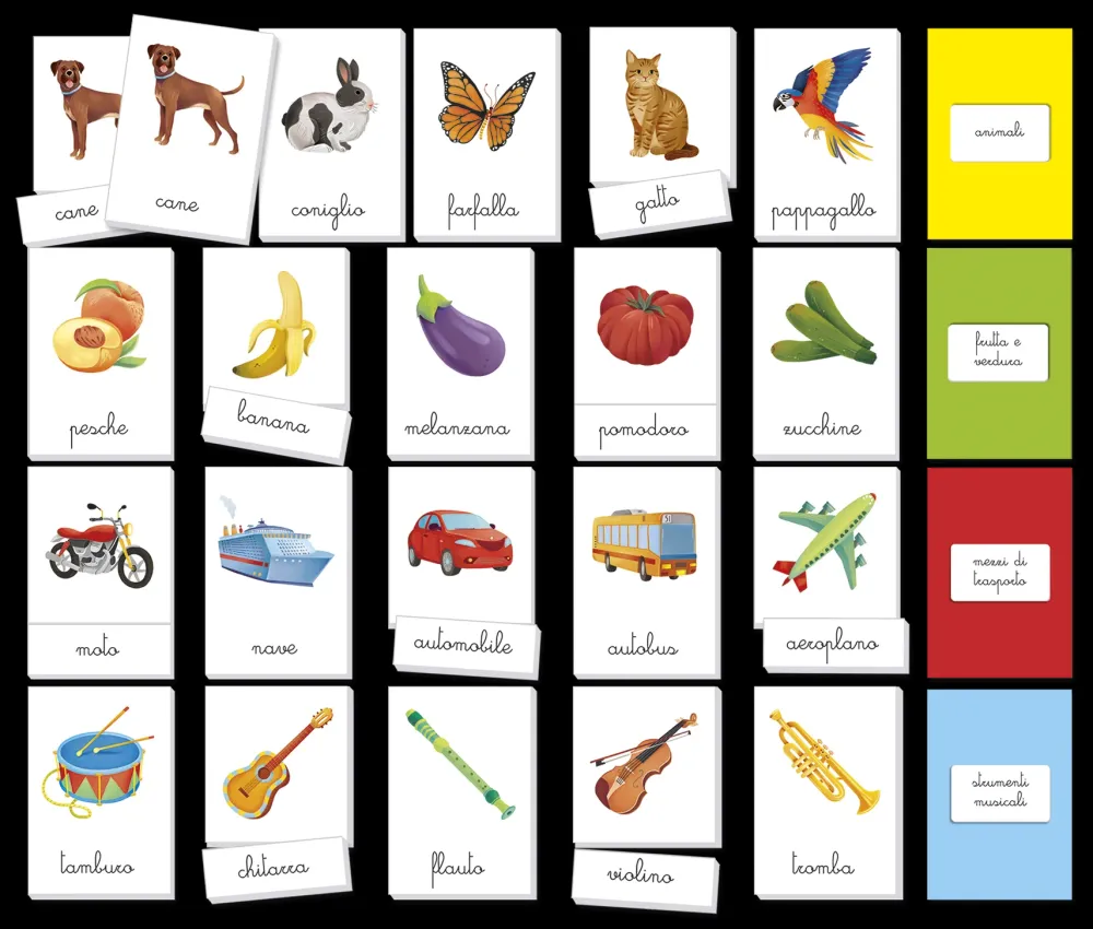 Outlet Montessori Le Parole Primi Apprendimenti