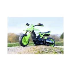 Hot Moto Cross 6V Per Bimbi: Fari, Suoni Realistici, Poggiapiedi, Stabilizzatore E Caricabatteria Inclusi Adatta A Bambini Dai 3 Ai 5 Anni Cavalcabili Elettrici