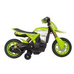 Hot Moto Cross 6V Per Bimbi: Fari, Suoni Realistici, Poggiapiedi, Stabilizzatore E Caricabatteria Inclusi Adatta A Bambini Dai 3 Ai 5 Anni Cavalcabili Elettrici