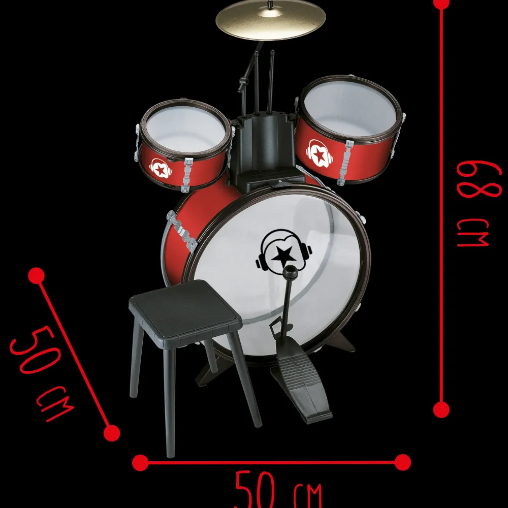 New Batteria Giochi E Strumenti Musicali
