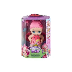 Hot Bambola Junior Coccinella Con Ali Soffici E Dolce Profumo Floreale, Con Un Pannolino Riutilizzabile, Biberon E Accessori, Giocattolo Per Bambini, 3+ Anni, Hmx27 Bambolotti