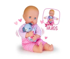 Outlet Abbracciami, Bambola Da 42 Cm Con Corpo Morbido E Un Simpatico Cucciolo Morbido, Per Bambine/I Da 1 Anno Bambolotti