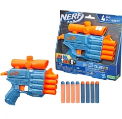 Clearance Elite 2.0, Blaster Prospect Qs-4, 8 Dardi Originali Elite, Blaster A 4 Dardi, Mirino Telescopico Fisso Giochi Di Abilita E Sport