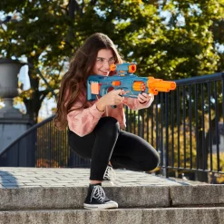 Sale Elite 2.0 Eaglepoint Rd-8, Blaster Con Tamburo Da 8 Dardi, Mirino E Canna Staccabili Giochi Di Abilita E Sport