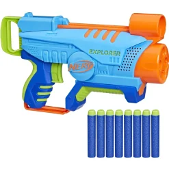 Outlet Elite Junior Explorer, Blaster Facile Da Usare Con 8 Dardi Elite Giochi Di Abilita E Sport