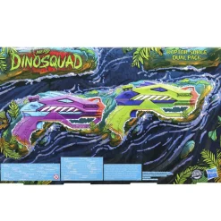 Hot Super Soaker Dinosquad, 2 Raptor-Surge, Include 2 Soaker Con Design A Forma Di Dinosauro Pistole Ad Acqua