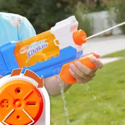 Clearance Super Soaker Flip Fill, Soaker Con 4 Stili Di Spruzzo, Riempimento Rapido, Serbatoio Da 887 Mm, Giochi D'Acqua Pistole Ad Acqua