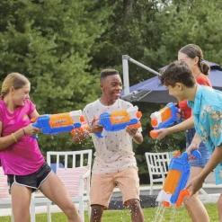 Clearance Super Soaker Flip Fill, Soaker Con 4 Stili Di Spruzzo, Riempimento Rapido, Serbatoio Da 887 Mm, Giochi D'Acqua Pistole Ad Acqua