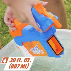 Clearance Super Soaker Flip Fill, Soaker Con 4 Stili Di Spruzzo, Riempimento Rapido, Serbatoio Da 887 Mm, Giochi D'Acqua Pistole Ad Acqua