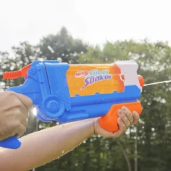 Clearance Super Soaker Flip Fill, Soaker Con 4 Stili Di Spruzzo, Riempimento Rapido, Serbatoio Da 887 Mm, Giochi D'Acqua Pistole Ad Acqua