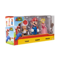 Best Super Mario Personaggi Articolati 10 Cm, Pacco Da 3 Action Figures