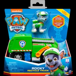 Online , Camion Per La Raccolta Di Rifiuti Riciclabili Di Rocky Con Personaggio Macchinine Bambini