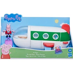 Discount Air Peppa, Veicolo Aereo Giocattolo Per Eta Prescolare Con Ruote Che Girano, Include 1 Personaggio E 1 Accessorio, Dai 3 Anni In Su Mondi Immaginari