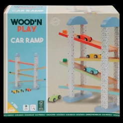 Outlet Pista Macchinine Veicoli In Legno