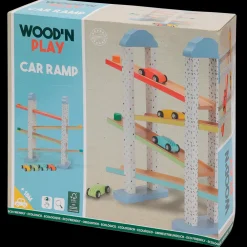 Outlet Pista Macchinine Veicoli In Legno