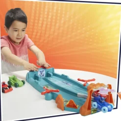 Online Super Pigiamini, Pista Delle Macchinine, Playset Con Pista E 4 Macchine , Per Bambini Dai 3 Anni In Su Mondi Immaginari
