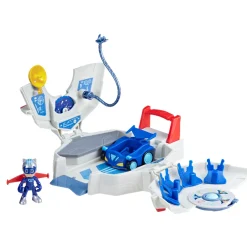 Discount Super Pigiamini, Playset Pj Power Q, Set Del Quartier Generale Dei Superpigiamini Con Auto E Action Figure, Giocattoli A Tema Supereroi Per Bambini E Bambine Dai 3 Anni In Su Mondi Immaginari