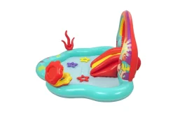 Hot Play Center Disney Sirenetta Cm. 221X193X117 Include Conchiglia Stelle Marine Gonfiabili Per Bambini