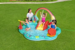 Hot Play Center Disney Sirenetta Cm. 221X193X117 Include Conchiglia Stelle Marine Gonfiabili Per Bambini