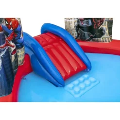 Clearance Play Center Marvel Spider-Man Cm. 211X206X127 Include: Palline E Anelli Gonfiabili Per Bambini