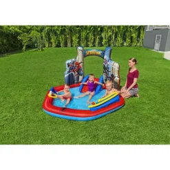 Clearance Play Center Marvel Spider-Man Cm. 211X206X127 Include: Palline E Anelli Gonfiabili Per Bambini