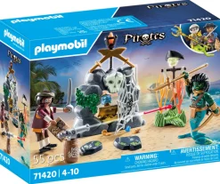 Online 71420 Nascondiglio Del Tesoro Pirata Per Bambini Dai 4 Anni Costruzioni Bambini