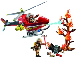 Outlet City Action 71195 Elicottero Dei Vigili Del Fuoco, Giocattolo Per Bambini Dai 4 Anni In Su Set Costruzioni