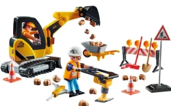 New City Action Promo Pack Cantiere Stradale Per Bambini Dai 4 Anni In Su Set Costruzioni