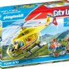 Outlet City Life 71203 Elicottero Di Soccorso Per Bambini Dai 4 Anni In Su Set Costruzioni