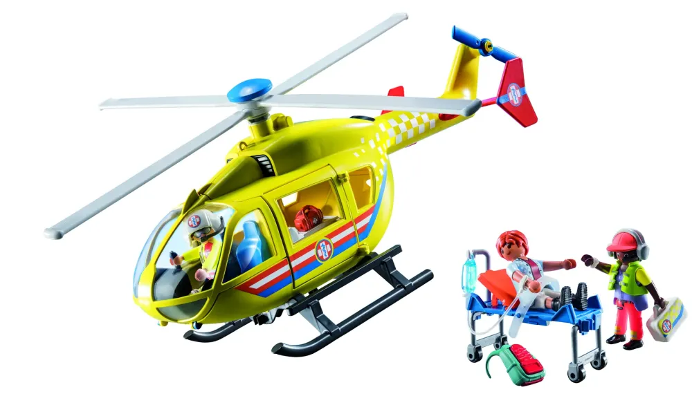 Outlet City Life 71203 Elicottero Di Soccorso Per Bambini Dai 4 Anni In Su Set Costruzioni