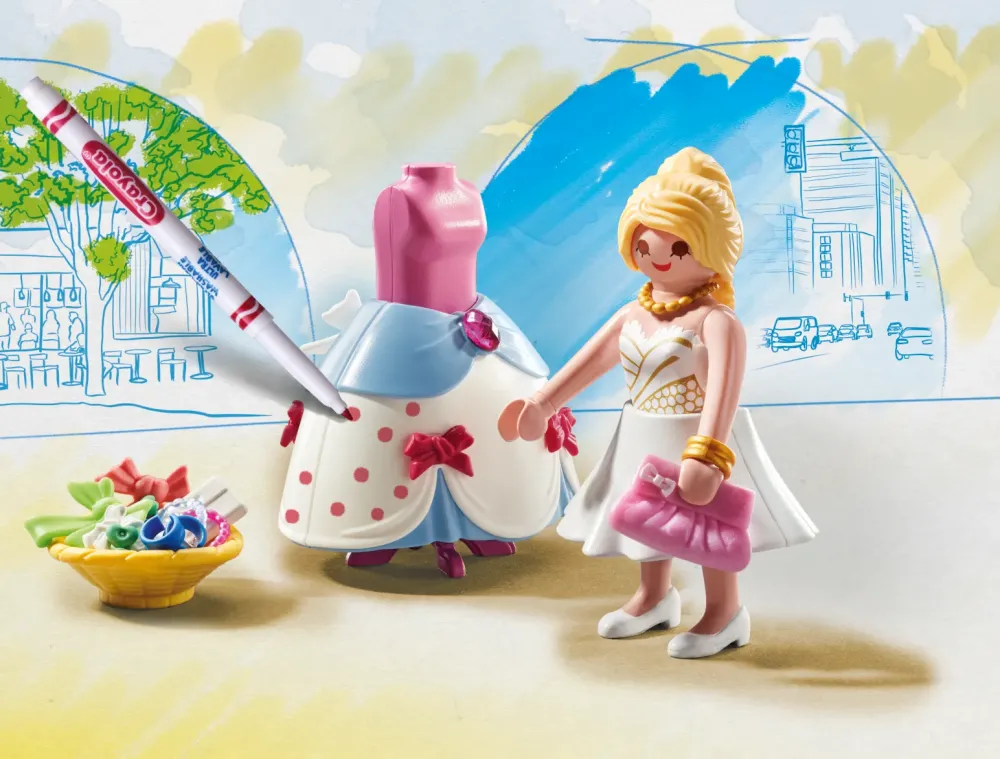 Discount Color 71374 Fashion Designer Per Bambini Dai 4 Anni Costruzioni Bambini