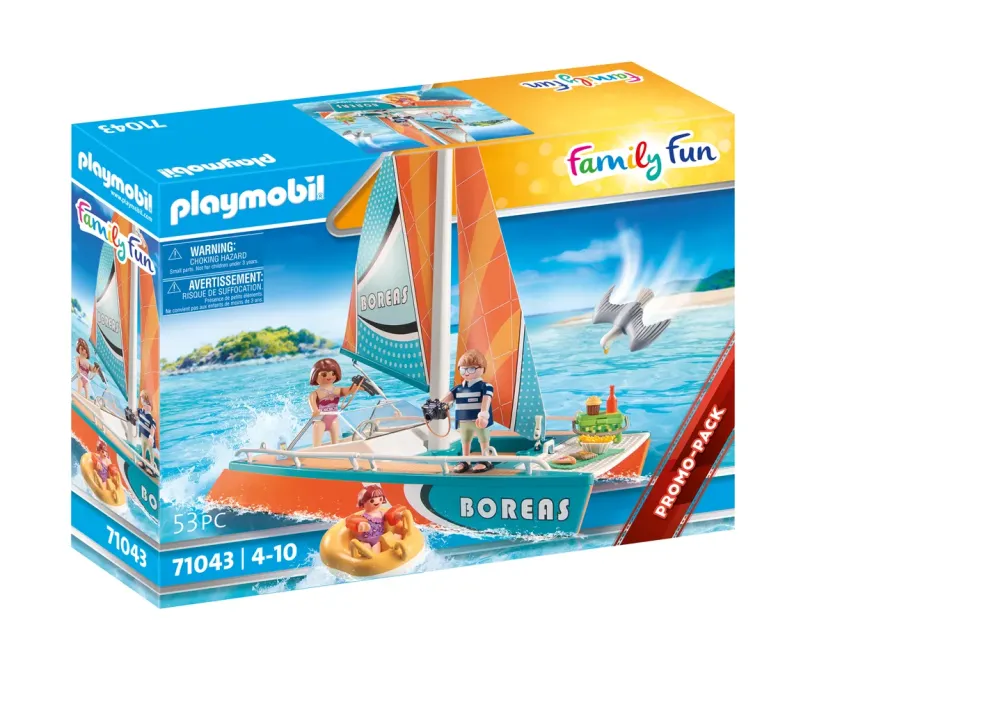 Sale Family Fun 71043 Promo Pack Catamarano Per Bambini Dai 4 Anni In Su Set Costruzioni