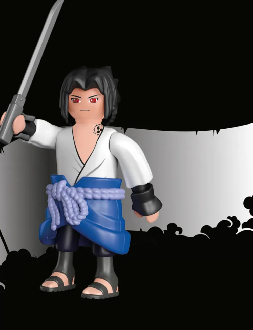 Sale Naruto Shippuden 71097 Sasuke Con Katana, Dai 5 Anni In Su Set Costruzioni