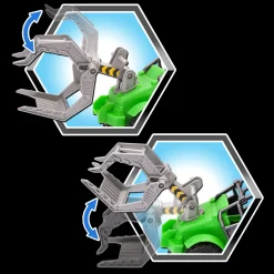 Outlet Playset Dinosauro Con Veicolo Action Figures