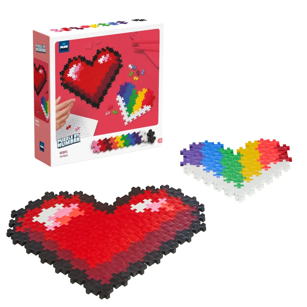 Puzzle Hearts 250Pcs Set Costruzioni