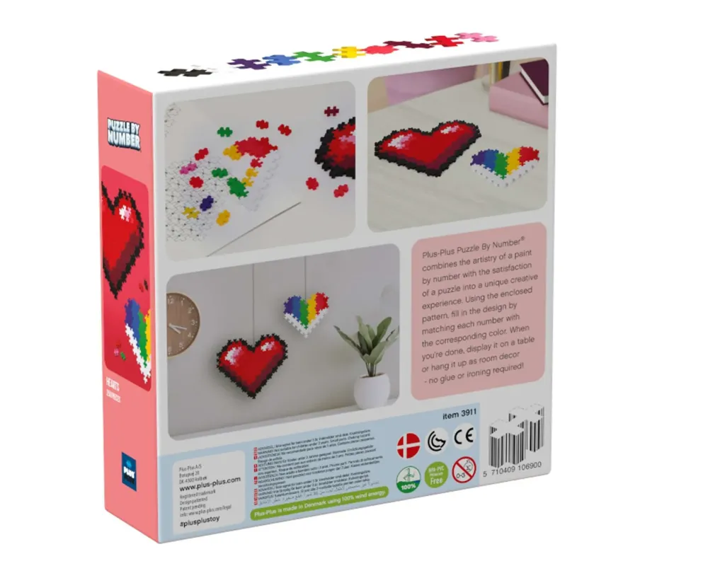 Puzzle Hearts 250Pcs Set Costruzioni