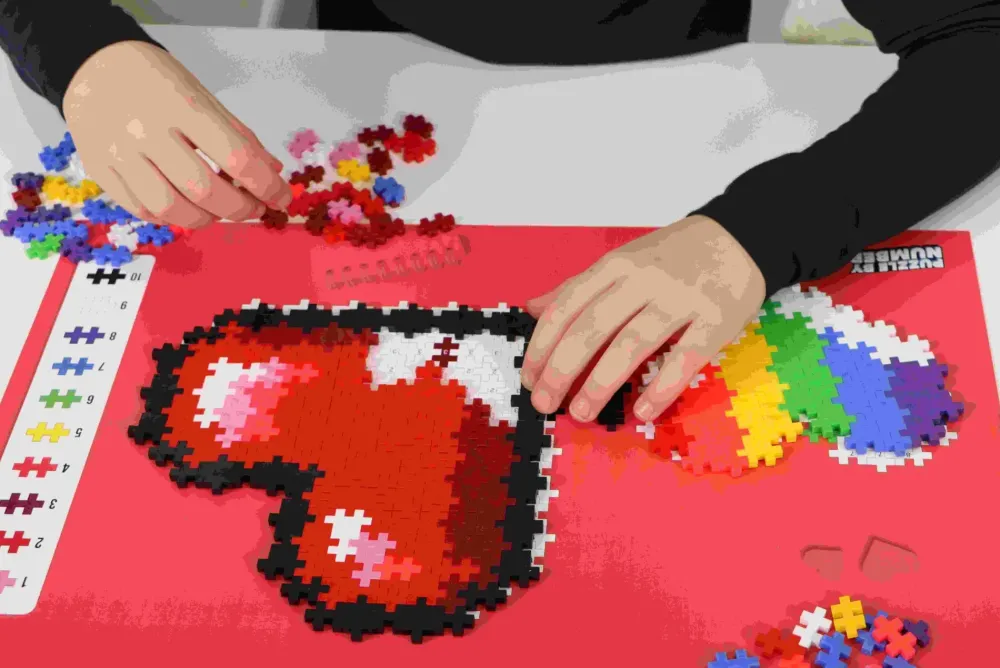 Puzzle Hearts 250Pcs Set Costruzioni