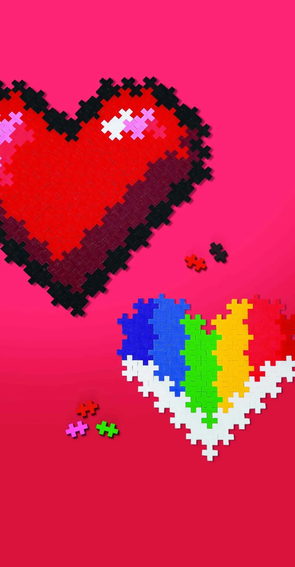 Puzzle Hearts 250Pcs Set Costruzioni